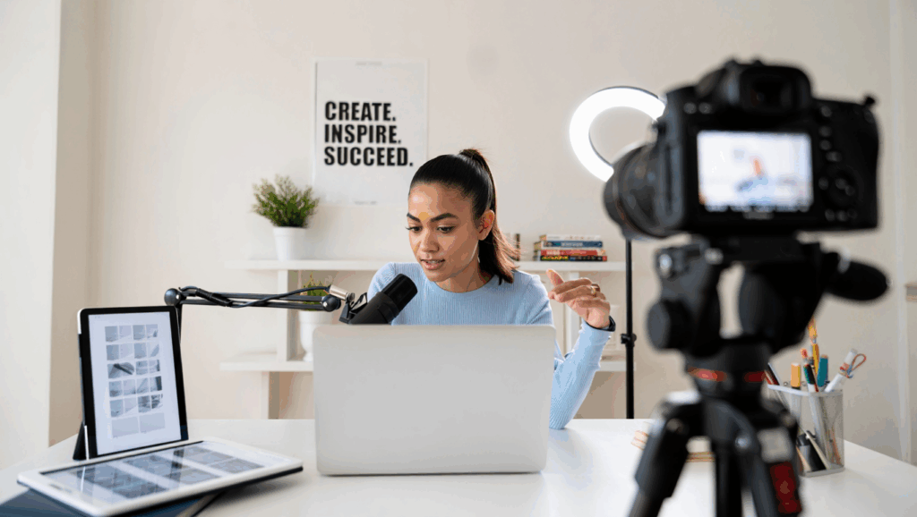 Digital Products and Courses – Online Business Concept